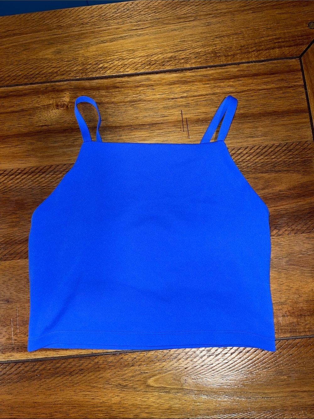 Brand New Women’s Offline by Aerie Blue Cropped Spaghetti Strap Camisole